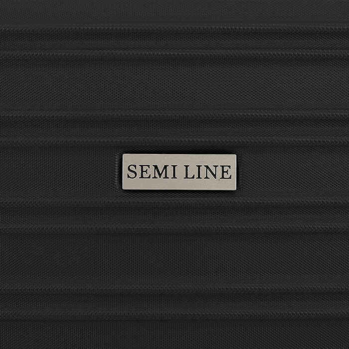 Валіза Semi Line 28' (L) Black (T5636-3)