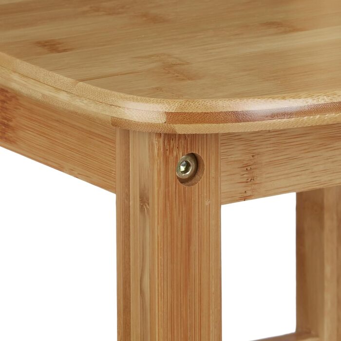 Дитячий стілець RUSTICO з бамбука, для хлопчиків і дівчаток, стілець для дитячої кімнати, ВхШхГ приблизно 50 x 28,5 x 28 см, натур