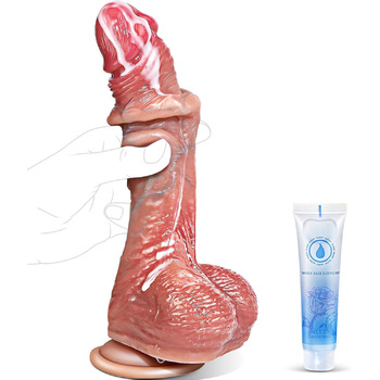 Фалоімітатор Warkart, з рухомою крайньою плоттю та гнучкими яєчками