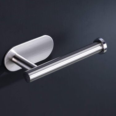 Тримач для туалетних рулонів Aikzik без свердління, самоклеючий тримач для туалетних рулонів з нержавіючої сталі круглий тримач дл