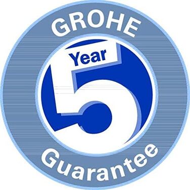 Душовий набір GROHE Vitalio Joy 260 без змішувача, економний (8 л/хв), з верхнім душем (3 режими струменя) та штангою 74 см, хром, 27421002, Ø 260 мм