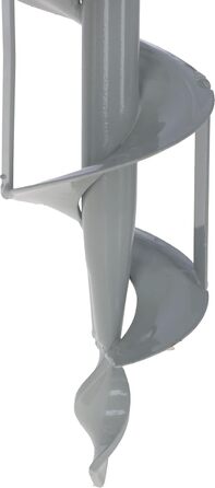 Бур для землі (ідеальний помічник для встановлення огорожі, легке попереднє буріння для кріплення стовпів, сталь з порошковим покриттям, 90 мм) 44485