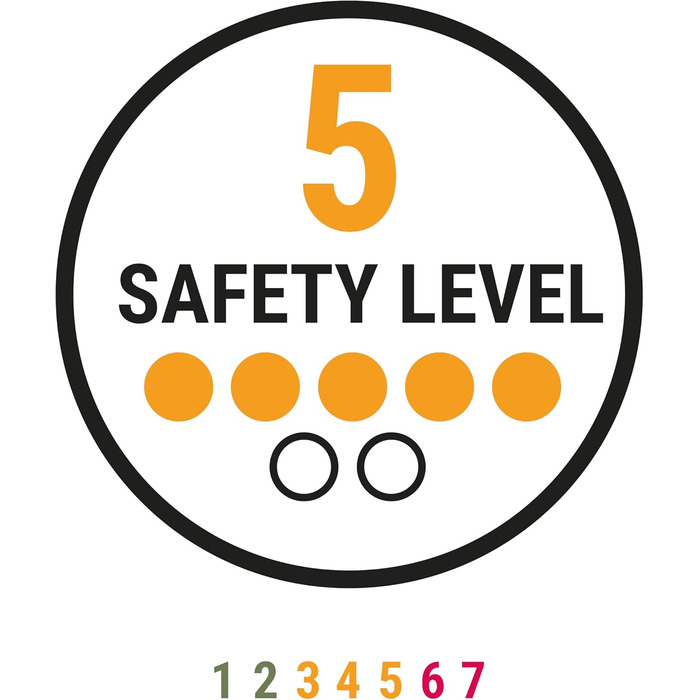 Замок велосипедний Prophete, ланцюговий з автоматичним замиканням, захист від втрати ключа, довжина 120 см, колір чорний