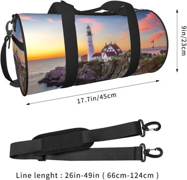 Дорожня сумка Маяк, колекція Прибережні парки, універсальна сумка-вікендер для чоловіків та жінок