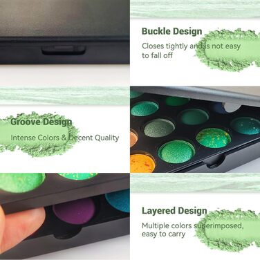 Палітра тіней BrilliantDay (120 кольорів)