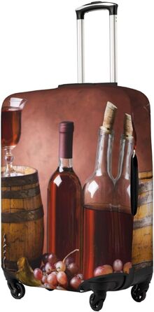 Чохол для валізи для транспортування напоїв та продуктів, міцний, підходить для валіз розміром 45.7 - 81.3 см, розмір XL, Чорний, X-Large