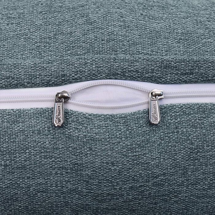 Велика клиноподібна подушка для читання з високою спинкою та поперековою опорою Відчуйте максимальне розслаблення та задоволення від читання з лляним чохлом, який можна прати, 180 см, сірий колір