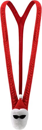 Чоловічі еротичні боді-труси Borat RSLOVE, еластичні, червоні