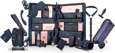 Еротичний адвент-календар LOVEBOXXX Naughty & Nice 2025, 24 інтимні сюрпризи для дорослих