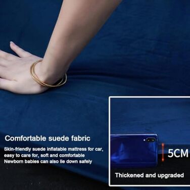 Автомобільний матрац для Dacia Duster 3 Гібрид Надувний універсал 2024 2025 років, надувний матрац для заднього сидіння, товстіший багажник, ліжко, кемпінг, подорожі, звичайний