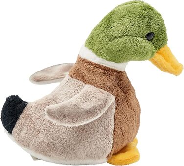 Качка-пищалка Uni-Toys, 16 см - м'яка іграшка-пташка, плюшевий друг