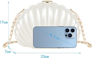 Жіноча вечірня сумочка-клатч з блискітками та оболонкою, блискуча сумочка зі стразами та ланцюжком для весілля, білий 07048