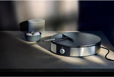 Млинниця Creperie з токарем і розкидачем тіста, 1600 Вт, Ø 33 см, Млинниця, Млинниця Непригарне покриття одинарна