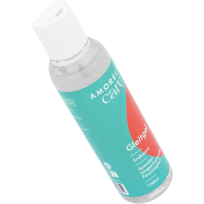 Веганський лубрикант на водній основі зі смаком полуниці (150 мл)