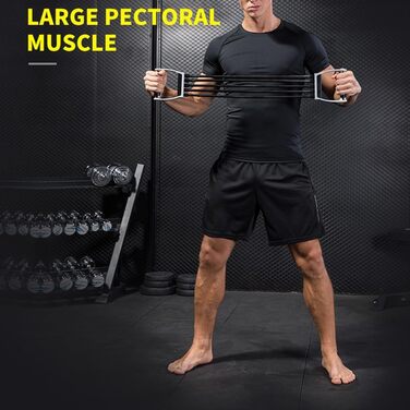 Еспандер для грудей Abaodam, пружинний тренажер, фітнес-обладнання, еластичний розвиваючий елемент для грудей