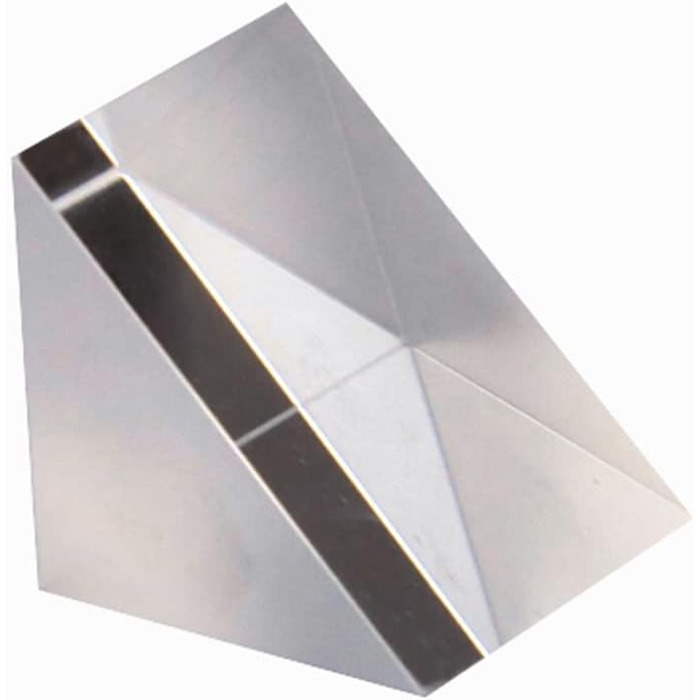 Оптична скляна рефлекторна призма, підходить для точних оптичних інструментів, 10 10 10 мм - 20 20 20 мм, прямокутна призма, 10 10 10 мм (10x10x10 мм)