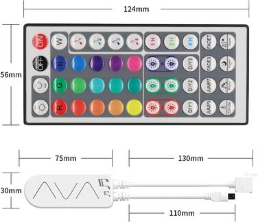 Світлодіодна стрічка PAUTIX WIFI RGB COB 10M, багатобарвна світлодіодна стрічка з можливістю затемнення 24 В, працює з Alexa/Google Assistant/Tuya Світлодіодна стрічка, що змінює колір, для ігрової кімнати, прикраса вечірки своїми руками (розумний контрол