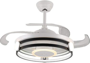 Сучасний одномісний вентилятор, підвісний світильник для спальні, світильник для гостьової кімнати, світильник для кабінету, стель