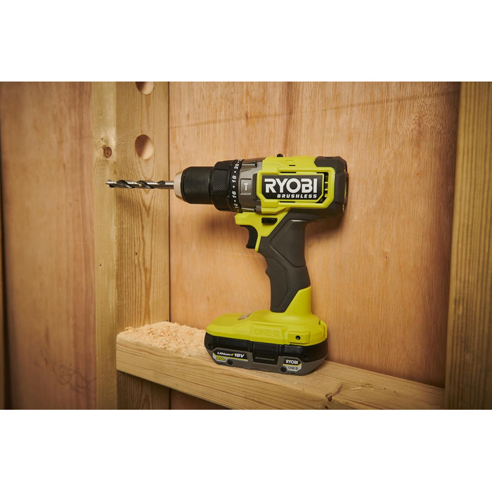 Акумуляторний ударний дриль-шуруповерт RYOBI 18 В ONE RPD18BL2-0, макс. крутний момент 95 Нм, 24 налаштування крутного моменту, шв