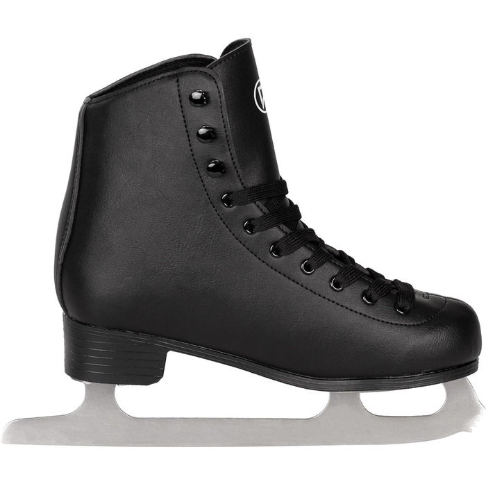 Ковзани для жінок та чоловіків, водовідштовхувальна синтетична шкіра, тепла оксамитова підкладка, нержавіюче лезо з нержавіючої сталі 303, комфорт та стабільність для активного відпочинку та початківців, розмір 43