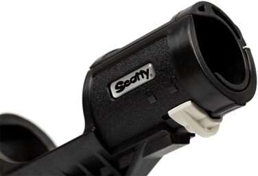 Тримач для вудки Scotty Orca з боковим кріпленням на палубу 241L, чорний