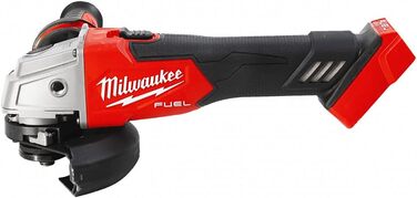 Кутова шліфувальна машина Milwaukee M18 FSAG125X-0 NEW 2021, червона,чорна,срібляста одинарна