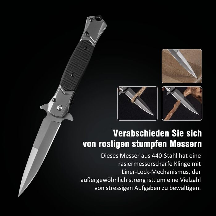 Тонкий складаний ніж з ручкою G10, одноручний ніж з кліпсою, кишеньковий ніж з отвором для шнурка, туристичний ніж, EDC ніж, подар