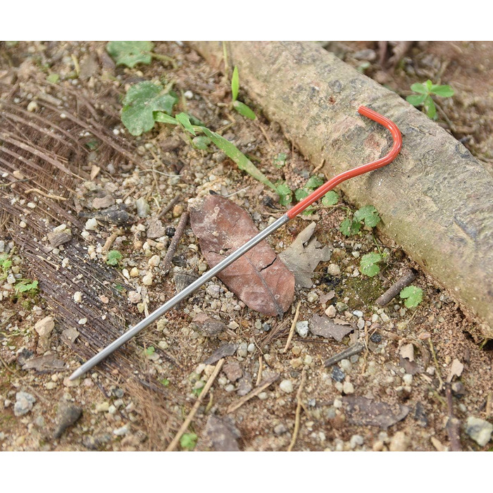 Титановий сплав Кілочки Цвяхи для намету Кемпінг Намет Ставки Відкритий портативний ліктьовий трав'яний намет Цвяхи Туристичний на