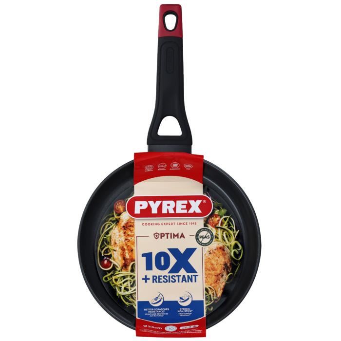 Сковорода Pyrex Optima 24 см, класична (7120920)