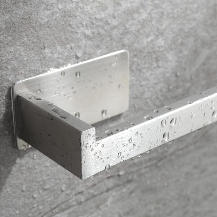 Тримач для туалетного рушника / тримач для туалетного рушника Без свердління, Самоклеючий тримач для туалетного рушника з нержавію