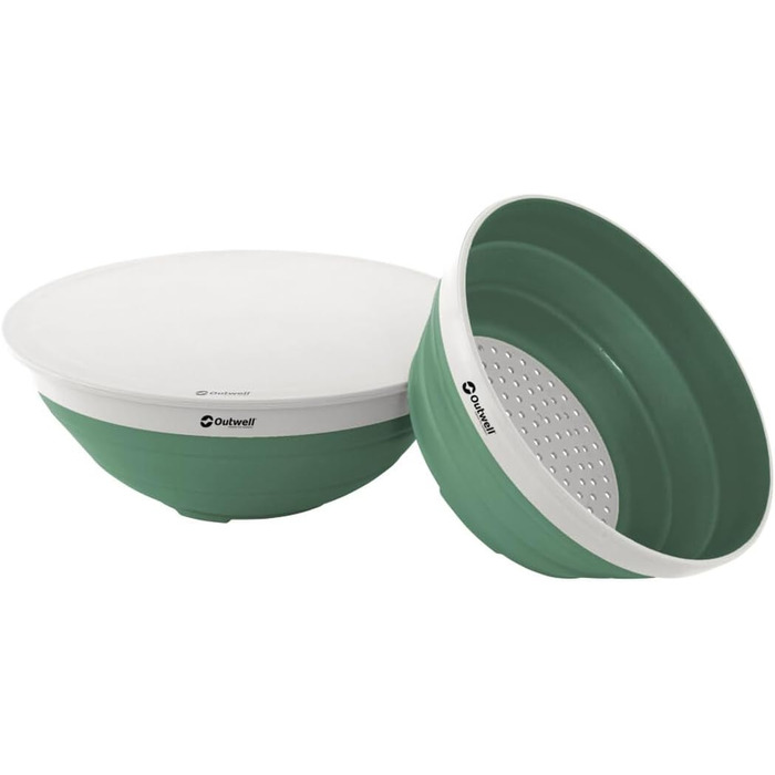 Набір чаш Outwell Collaps, колір тіньово-зелений