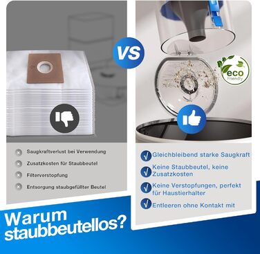 Робот-пилосос ECOVACS DEEBOT N20 PRO Plus з функцією миття підлоги, автоматичною станцією спорожнення, силою всмоктування 8000 Па,