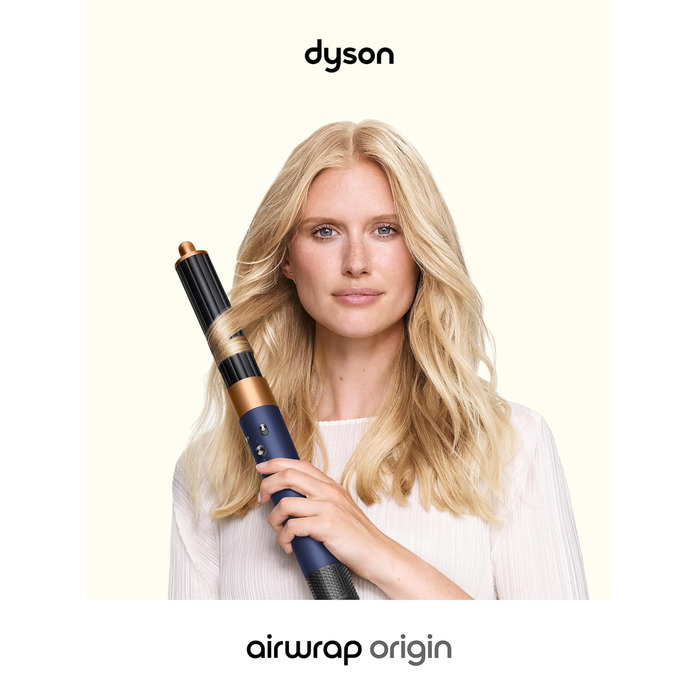Мультистайлер та сушарка для волосся Dyson Airwrap Origin, темно-синій/мідний