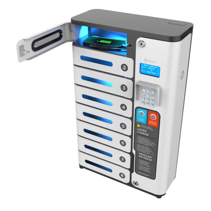 SAFE 8 COMPACT – сейф-шафа з функцією зарядки