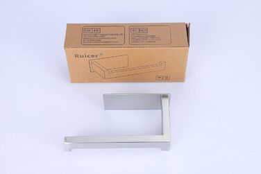 Тримач для туалетного рушника / тримач для туалетного рушника Без свердління, Самоклеючий тримач для туалетного рушника з нержавію