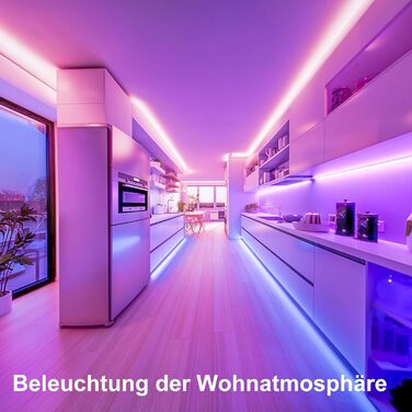 Світлодіодна стрічка VKH 5м, Світлодіодна стрічка 5м Самоклеюча Bluetooth RGB світлодіодна стрічка з пультом дистанційного керуван