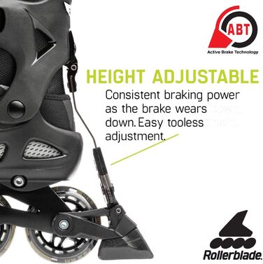 Роликові ковзани жіночі Macroblade 80 ABT W Inline Fitness 9.5 GLACIER GREY/NEO MINT