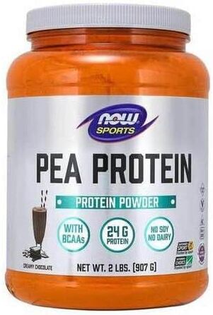 Гороховий протеїн NOW Foods, без смаку, 907 г