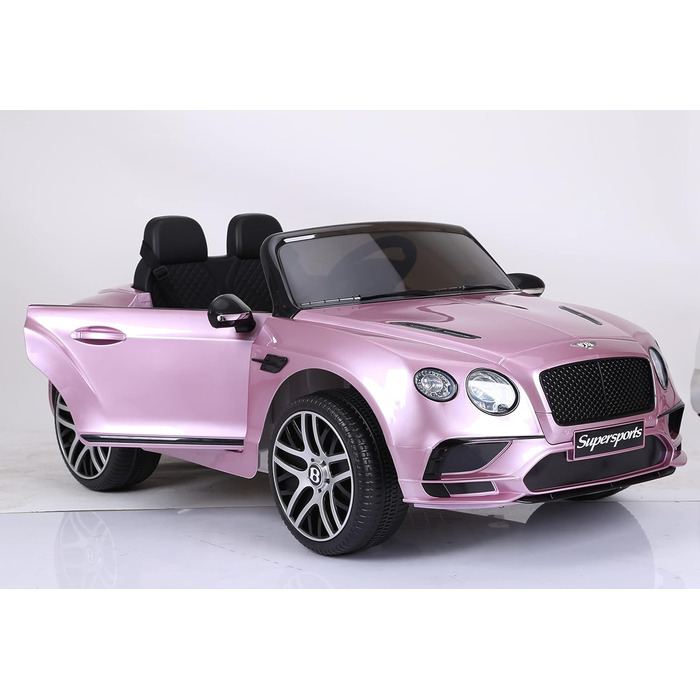Дитячий електромобіль FINOOS Bentley Continental 12V 2-місний дитячий автомобіль з пультом дистанційного керування, від 1 до 6 рок
