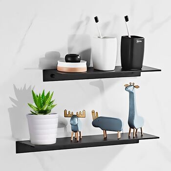 Полиця для душу Bestdon Полиця для душу без свердління, 2 шт. Полиця для ванної кімнати, Полиці для душових кошиків Алюмінієва сам