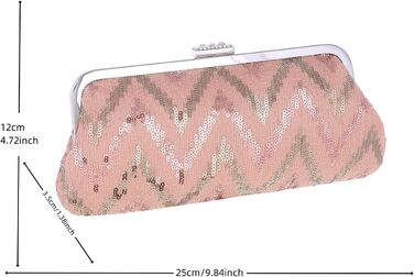 Вечірня сумочка, плісе, сіра, СІРИЙ