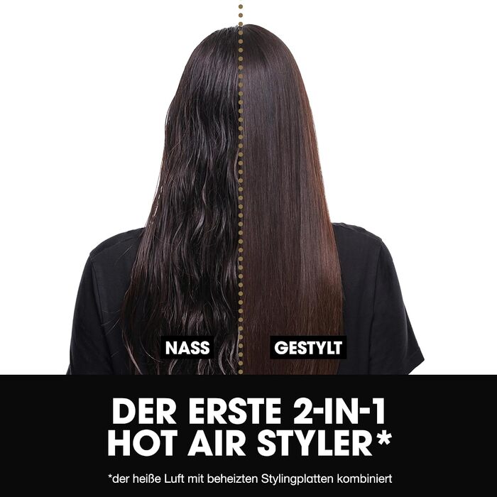 Мультистайлер ghd duet style 2-в-1 фен та випрямляч, ефект антифриз, чорний/Schiere Freude