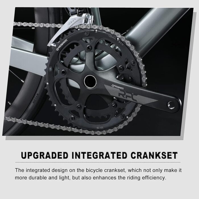 Шосейний велосипед KABON Carbon Gravel, рама T800 з вуглецевого волокна 700C з 18 передачами, інтегроване кермо, дискові гальма для чоловіків/жінок, колір Chameleon Blue 56 см