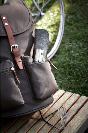 Нержавіюча сталь, набір столових приборів з 8 предметів, набір столових приборів для подорожей на 1 людину, столові прибори для кемпінгу з футляром, екологічно чисті столові прибори для походів, соломинка, щітка для чищення, подарунковий аксесуар для кемп