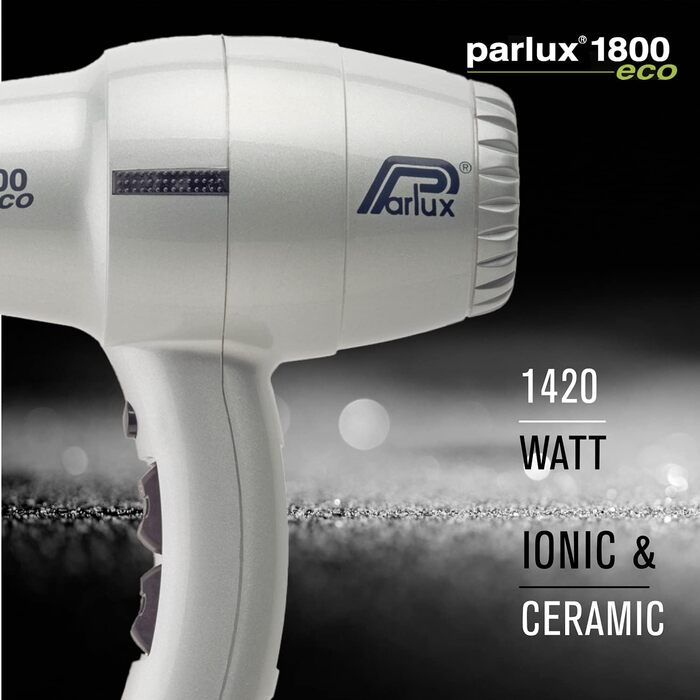 Професійний фен Parlux 1800, сріблястий