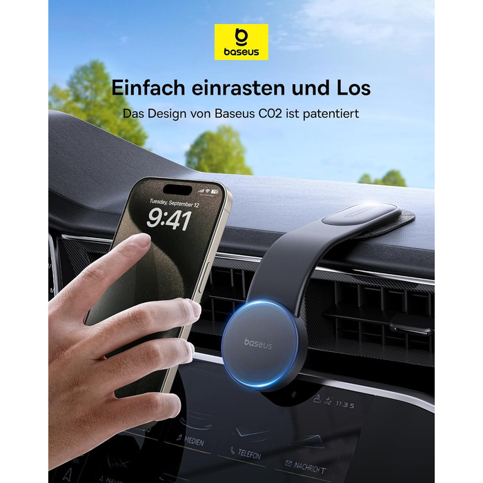 Тримач для мобільного телефону Автомобільний магніт для приладової панелі 2024 Сильне оновлення Універсальне кріплення для автомоб