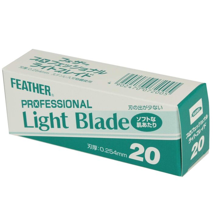 Леза для бритви Feather Professional Light Blade, унікальні, стандартні