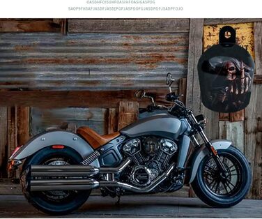 Чохол для клаксона рогу з черепом Harley Custom, аксесуар для декору