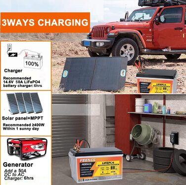 Акумулятор, 200A BMS Bluetooth літій-іонний акумулятор 12V 300Ah, до 15 000 циклів, максимальна енергія 3840 Втгод з низькотемпературним відключенням, ідеально підходить для автофургонів, сонячних батарей, тролінгових двигунів 12V 300AH LiFePO4, 12V 300Ah