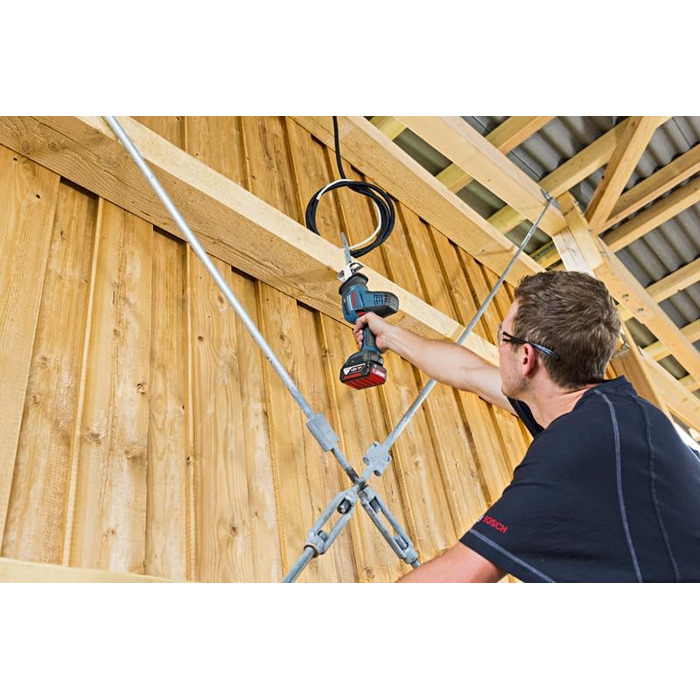 Акумуляторна пила GSA 18 V-LI (вкл. 2 шт. пиляльних полотен (дерево/метал), L-BOXX, без акумулятора/зарядного пристрою) без прилад